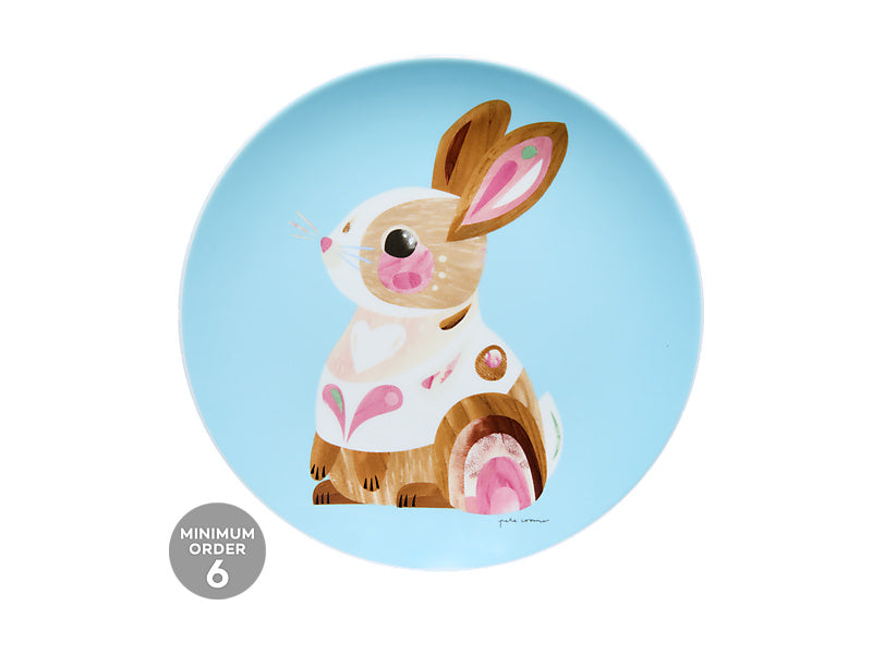 Pete Cromer Barn Friends Plate Bunny