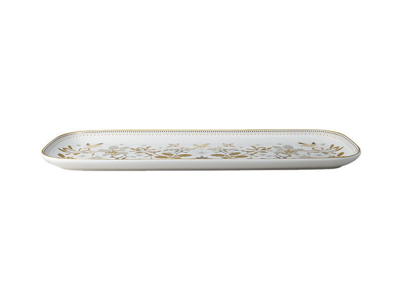 White Christmas Oblong Platter Gift Boxed