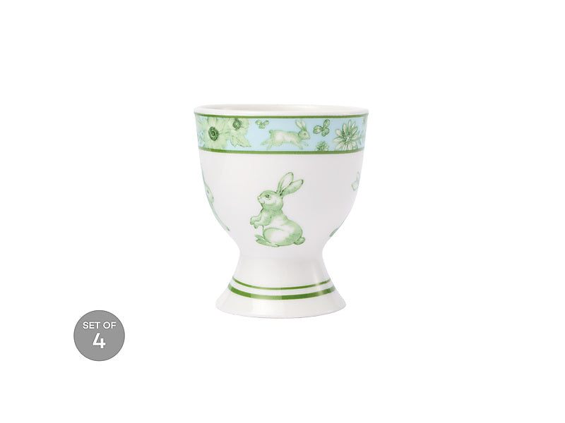 Clover & Cottontail Hare & Heritage Egg Cup