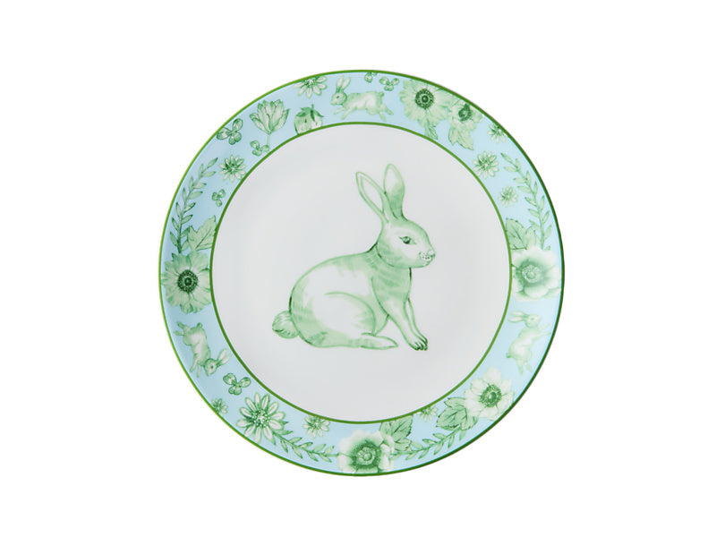 Clover & Cottontail Set of 4 Plates Assorted Gift Boxed