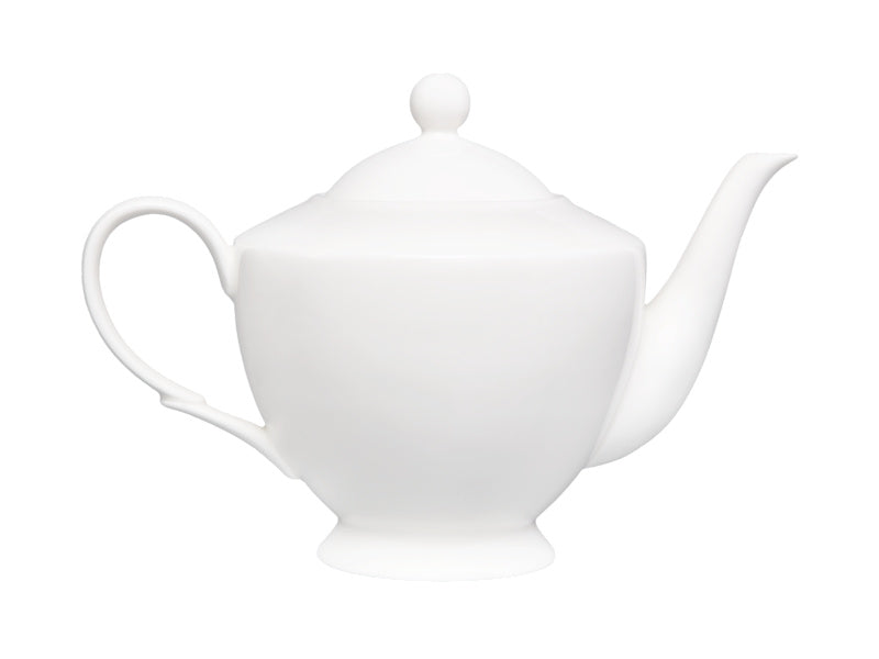 White Basics Classic Teapot With Infuser Gift Boxed