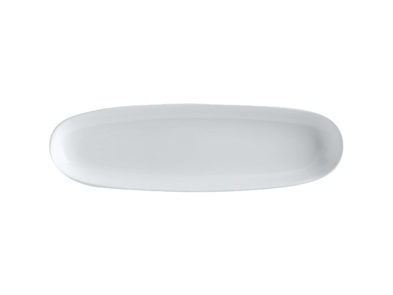 White Basics Oblong Platter 30x9cm