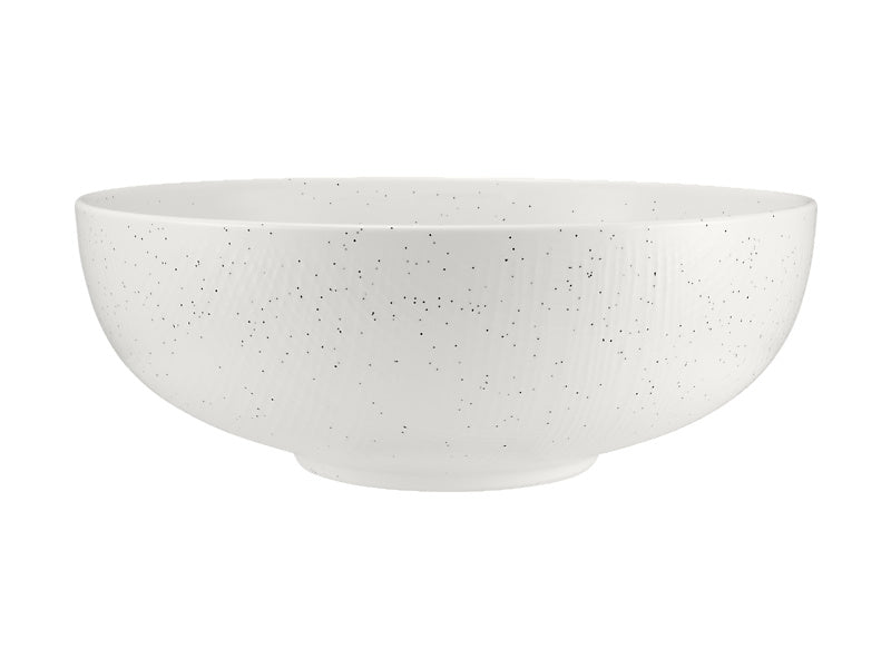 Onni Coupe Bowl 19x7cm Speckle White