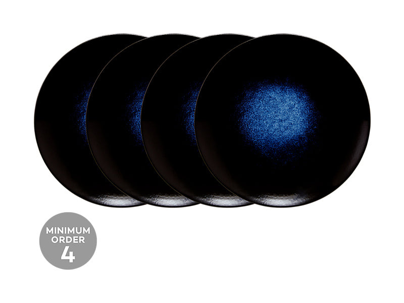 Caviar Midnight Coupe Plate