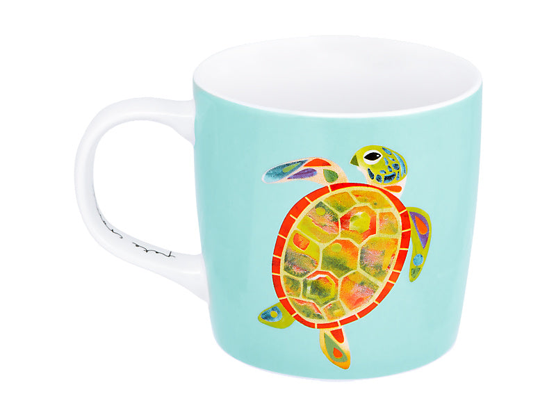 Pete Cromer Ozzie Ocean Mug Green Turtle Gift Boxed