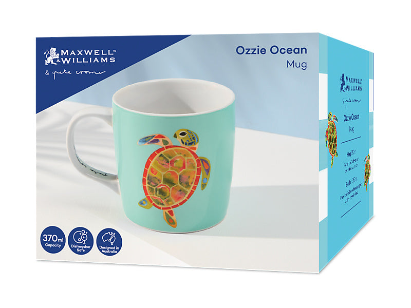 Pete Cromer Ozzie Ocean Mug Green Turtle Gift Boxed