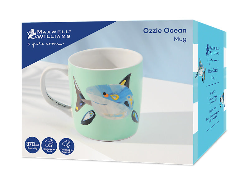 Pete Cromer Ozzie Ocean Mug Shark Gift Boxed