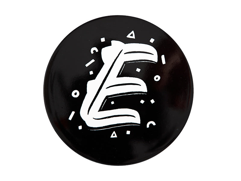 The Letterettes Ceramic Round Coaster 10.5cm "E" Gift Boxed