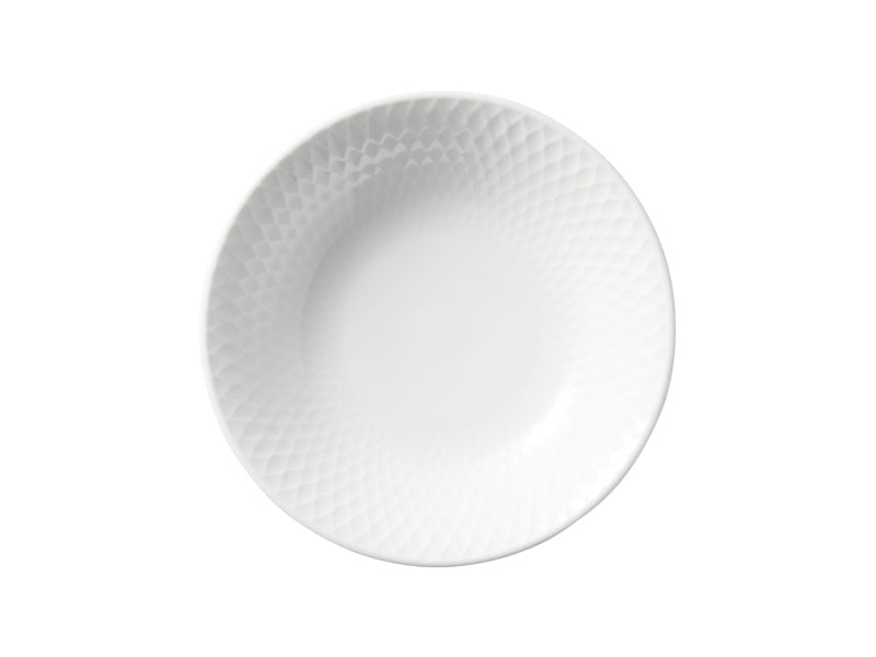 White Basics Diamonds Sauce Dish 10cm