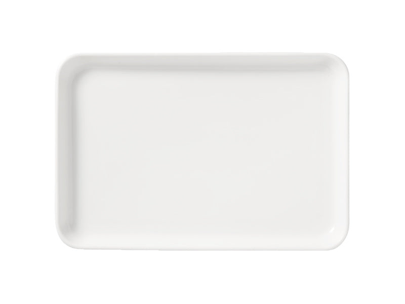 White Basics Diamonds Butter Dish Gift Boxed