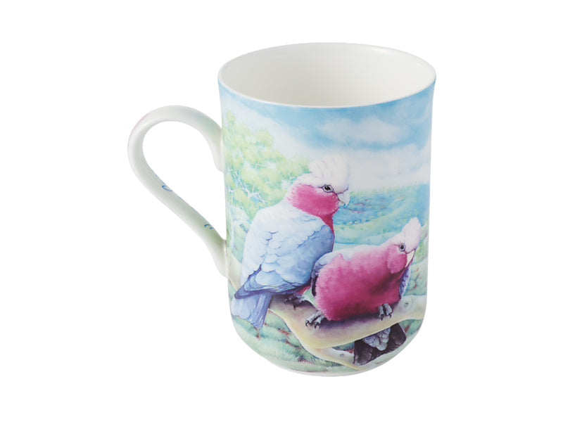 Birds of Australia KC 10yr Anniversary Mug 300ML Galah Gift Boxed