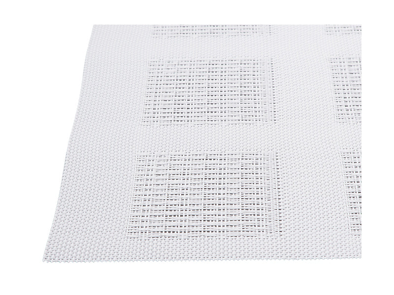 Table Accents Placemat 45x30cm White Squares