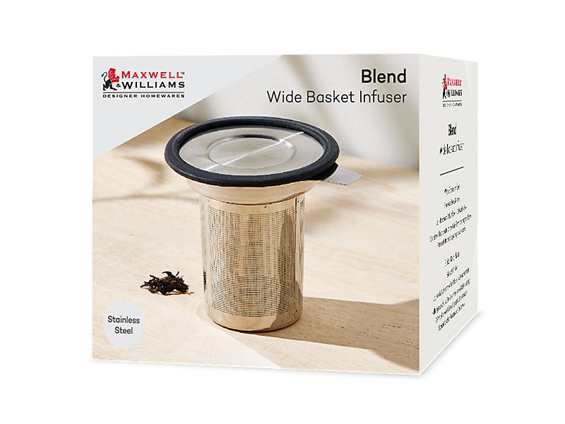 Blend Wide Basket Infuser Stainless Steel Gift Boxed CDU of 12