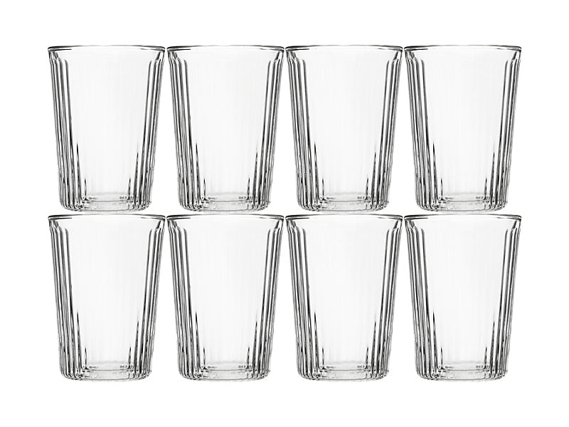 Blend Stripey Double Wall Cup Set 8 Gift Boxed