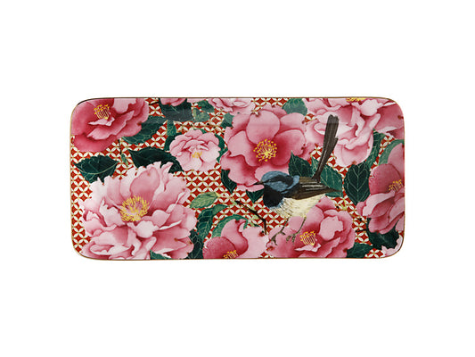 Teas & C's Silk Road Rectangle Platter 25x12cm Gift Boxed