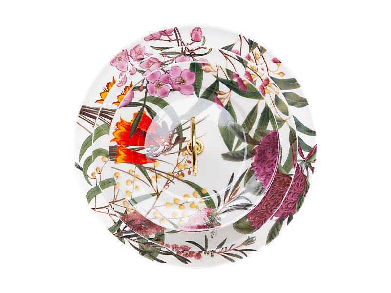 Royal Botanic Gardens Australian Botanics 3 Tiered Cake Stand Gift Boxed