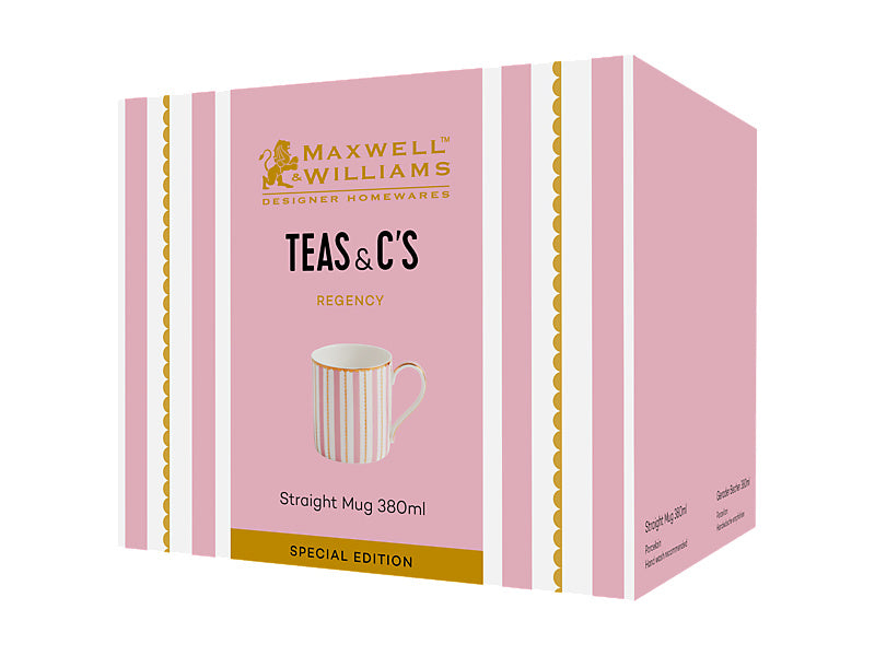 Teas & C's Regency Straight Mug Gift Boxed