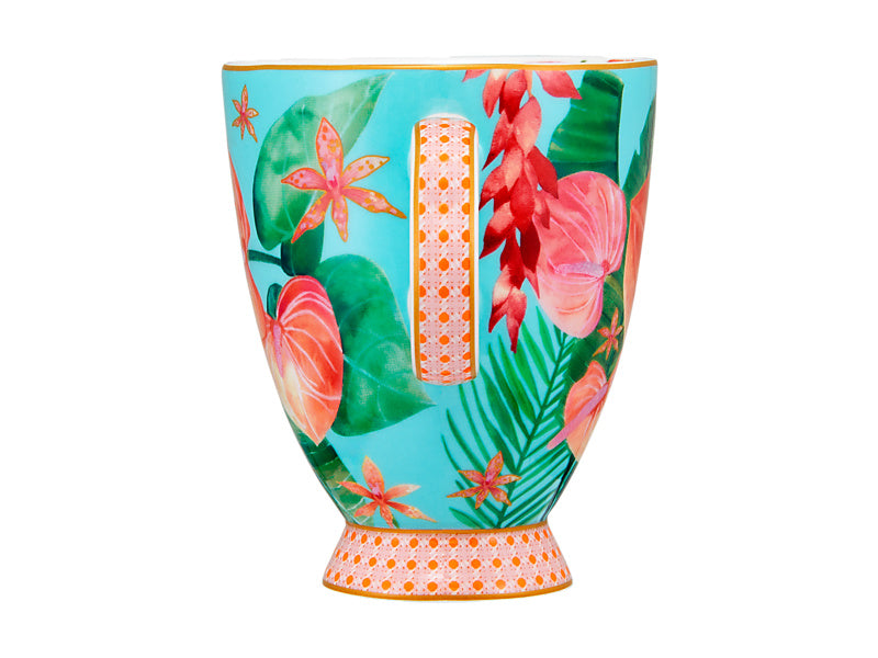 Teas & C's Tropicana Footed Mug Gift Boxed