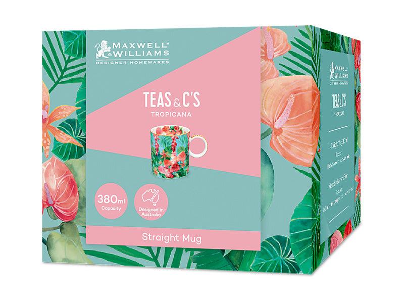 Teas & C's Tropicana Straight Mug Gift Boxed