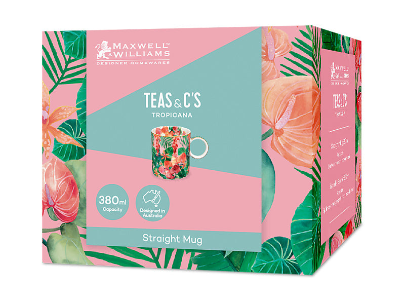 Teas & C's Tropicana Straight Mug Gift Boxed