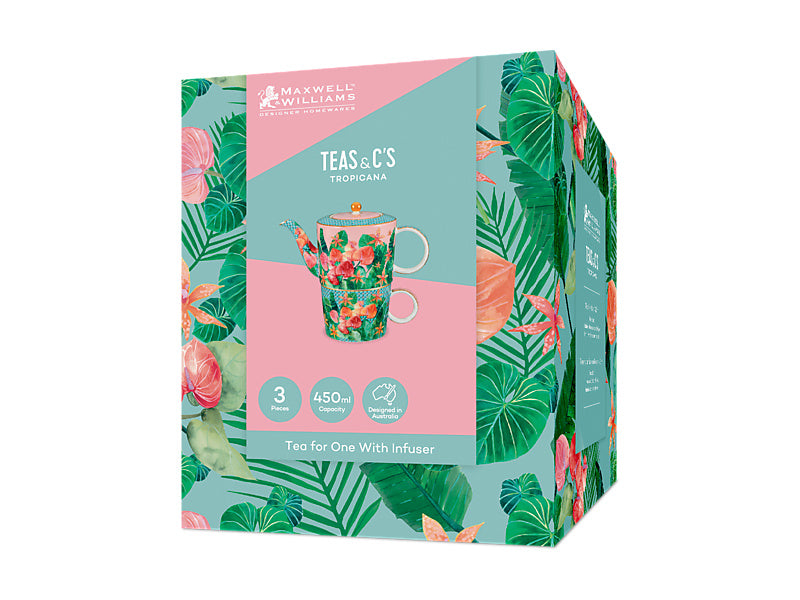 Teas & C's Tropicana Tea for One With Infuser Gift Boxed