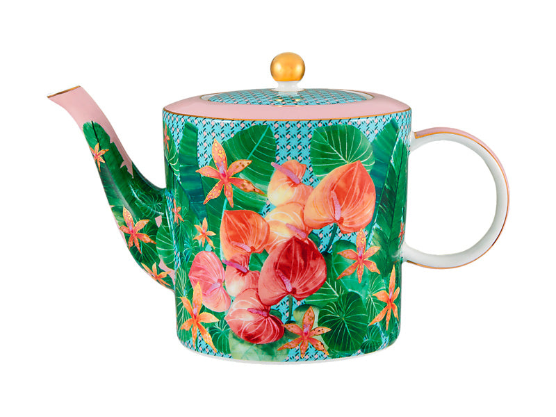 Teas & C's Tropicana Teapot With Infuser Gift Boxed