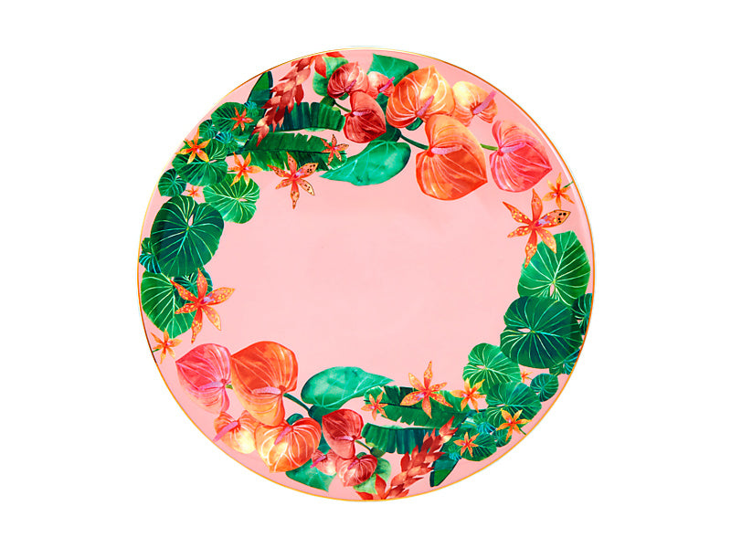 Teas & C's Tropicana Footed Cake Stand Gift Boxed