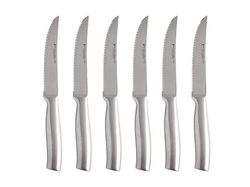 Stanton Steak Knife Set 6pc Stainless Steel Gift Boxed
