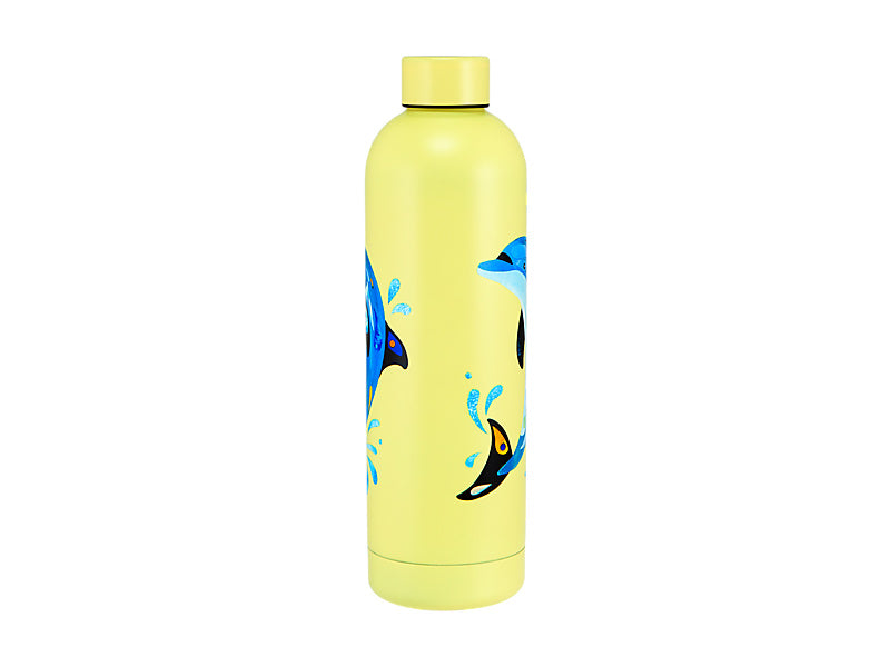 Pete Cromer Ozzie Ocean Double Wall Insulated Bottle Dolphin Gift Boxed