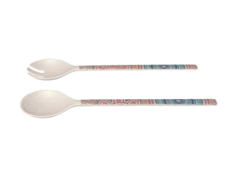 Lou Martin Uplift Melamine Salad Servers Set of 2