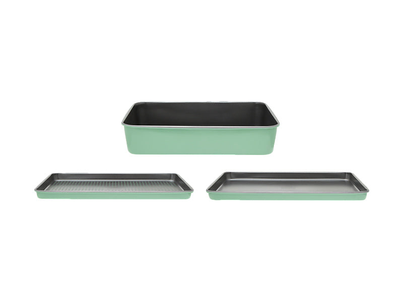 BakerMaker Non-Stick Roasting Set of 3 Gift Boxed