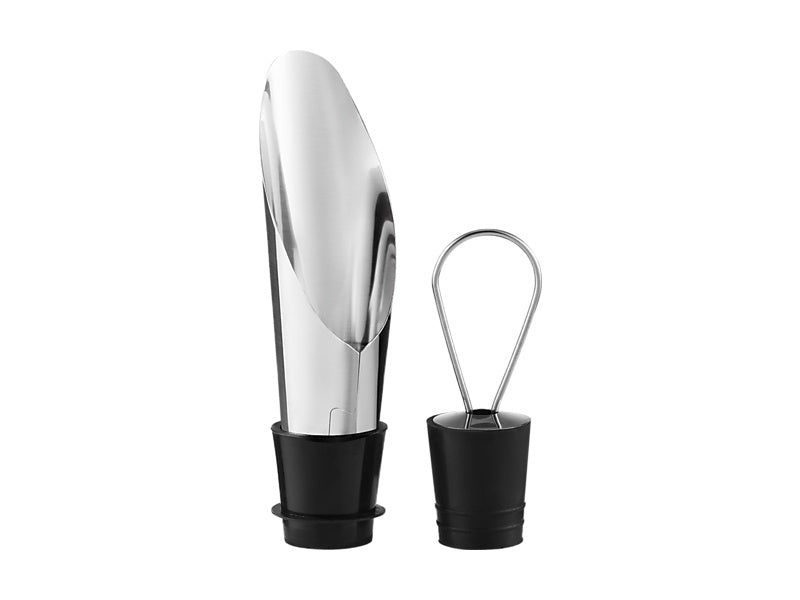 Cocktail & Co Wine Spout Pourer With Stopper Set of 2