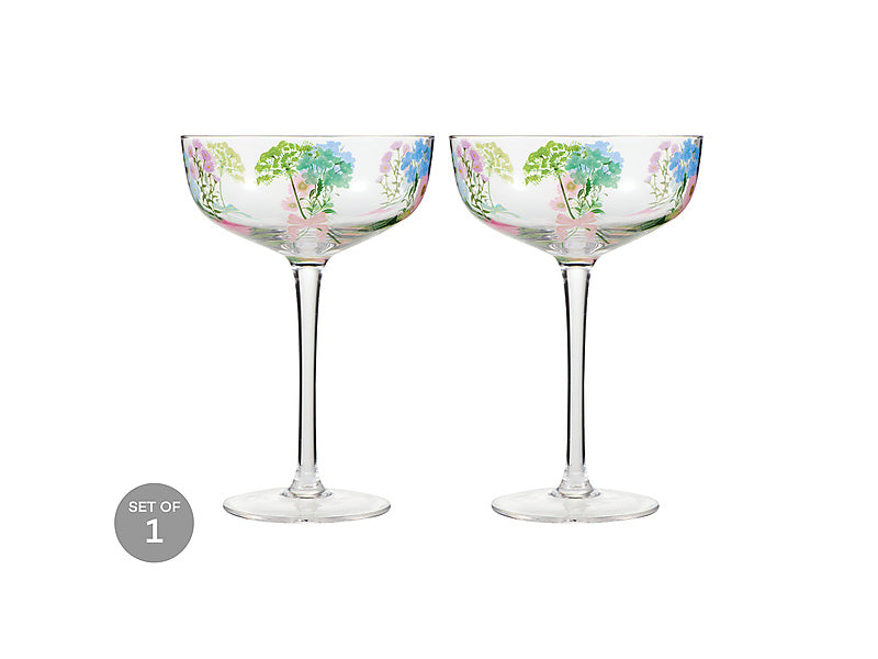 Cherish Coupe Glass Set of 2 Gift Boxed
