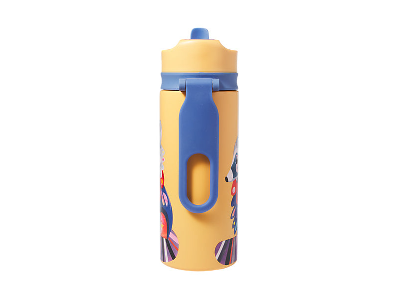 Pete Cromer Woodland Creatures Double Wall Insulated Bottle Raccoon