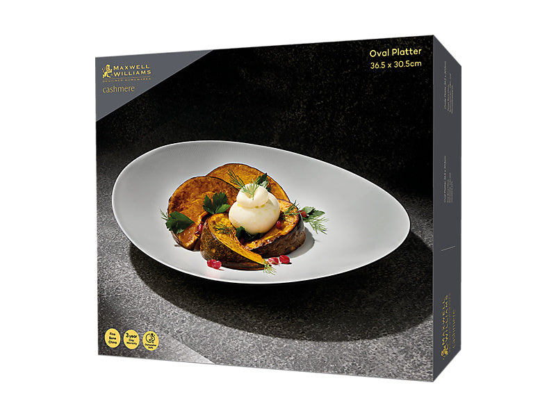 Cashmere Oval Platter Gift Boxed