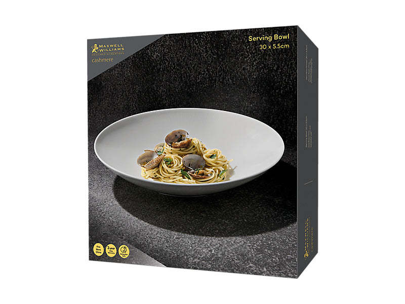 Cashmere Serving Bowl Gift Boxed