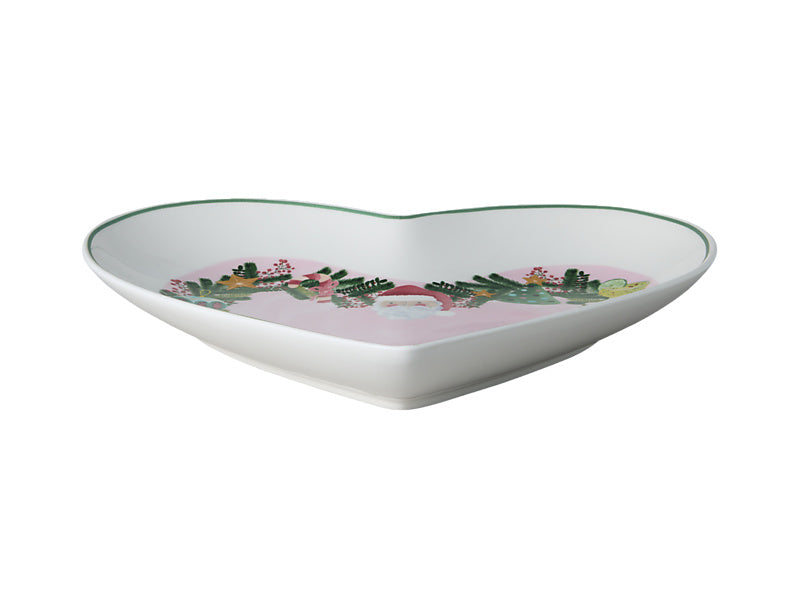 Tis The Season Heart Dish Gift Boxed