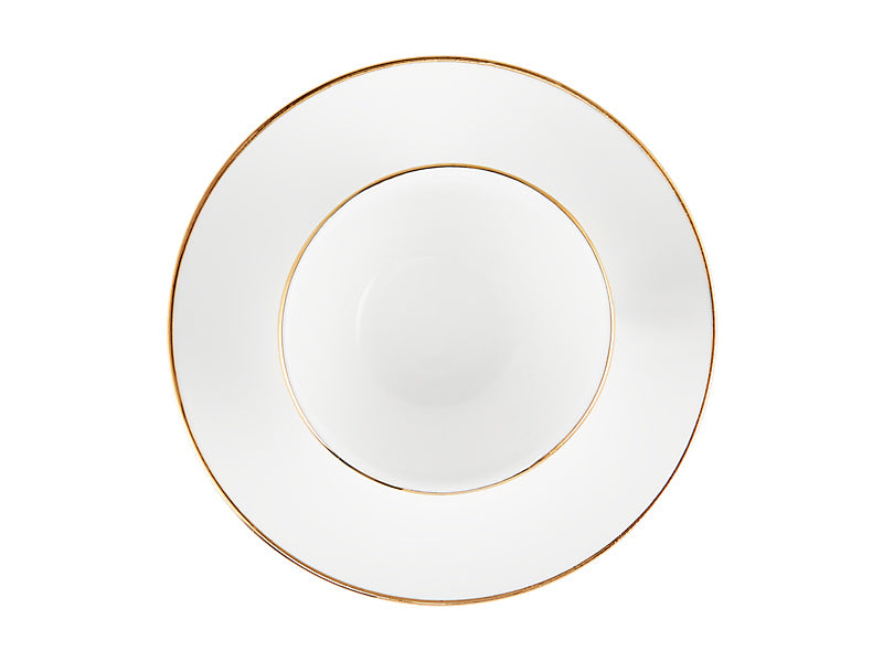 White Gold Coupe Demi Cup & Saucer