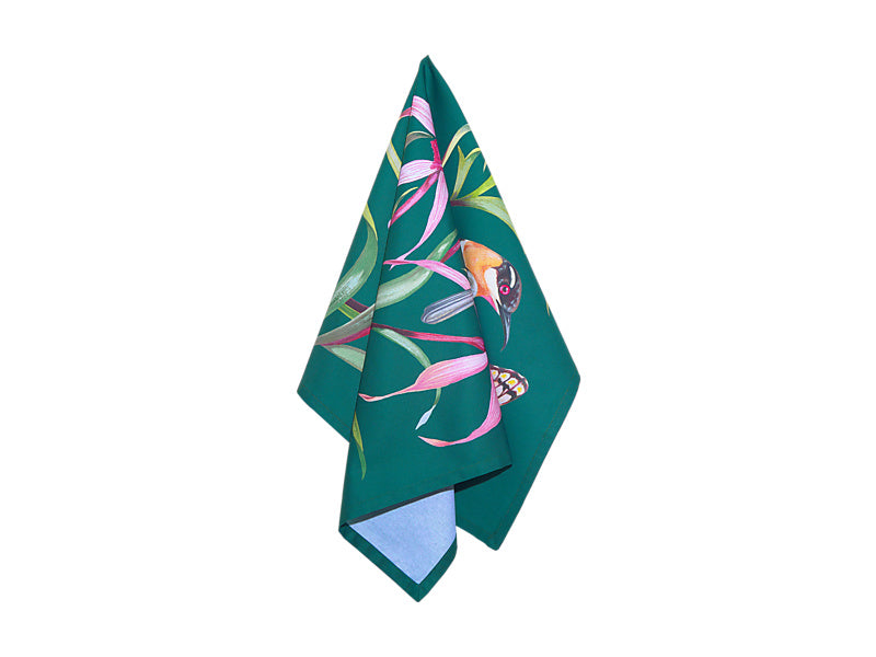 Eloise Short Lyric Tea Towel Spinebill Honeyeater