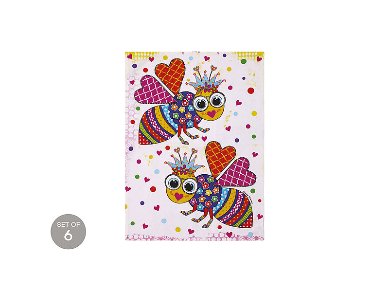 Donna Sharam Kaleidoscope Tea Towel Buzz