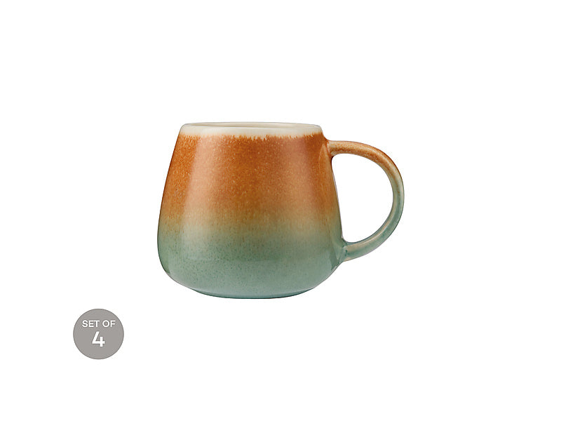 The Mug Club Aurora Snug Mug Caramel Green