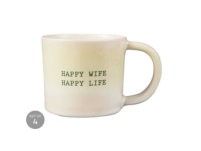 The Mug Club Quotes Mug Happy Wife Happy Life