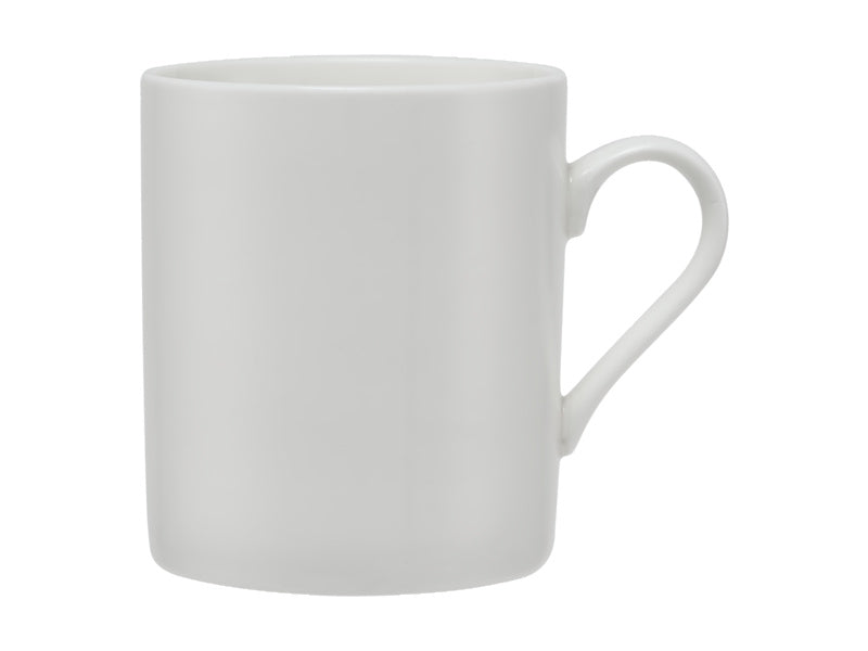 White Basics Mug Cylindrical