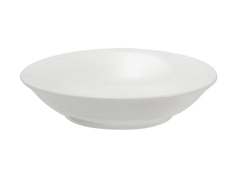 White Basics Round Sauce Dish