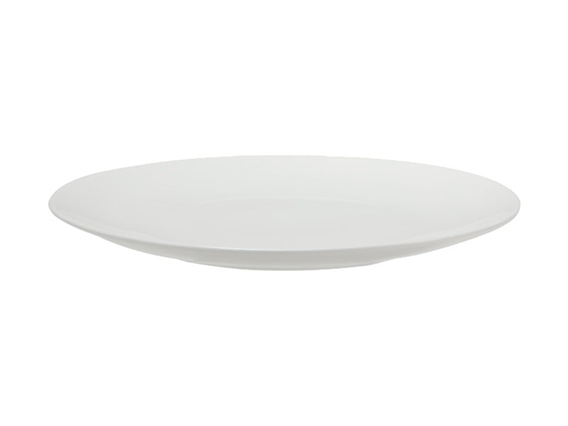 White Basics Coupe Side Plate