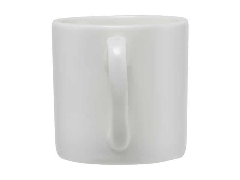 White Basics Straight Demi Cup & Saucer
