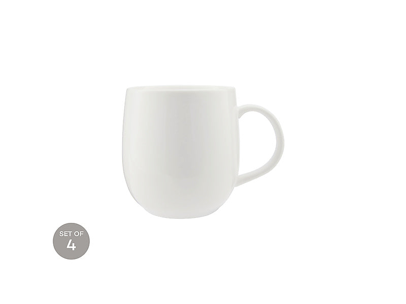 White Basics Round Mug
