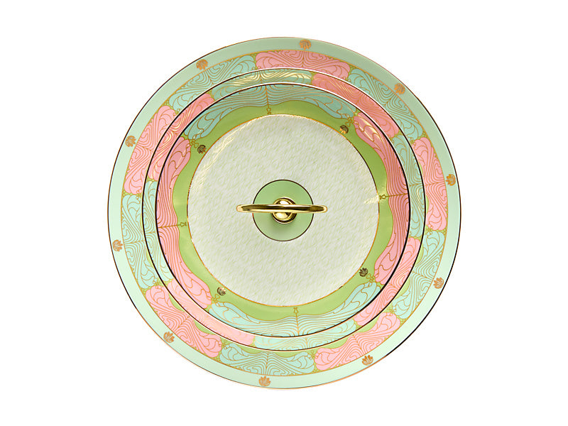 Wicked Pink Goes Good With Green 3 Tiered Cake Stand Elphaba Gift Boxed