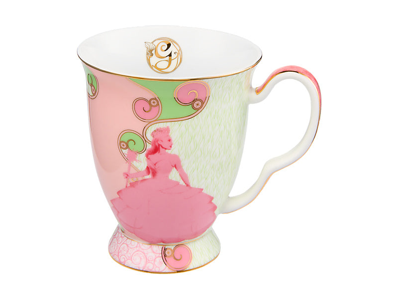 Wicked Pink Goes Good With Green Footed Mug Glinda Gift Boxed