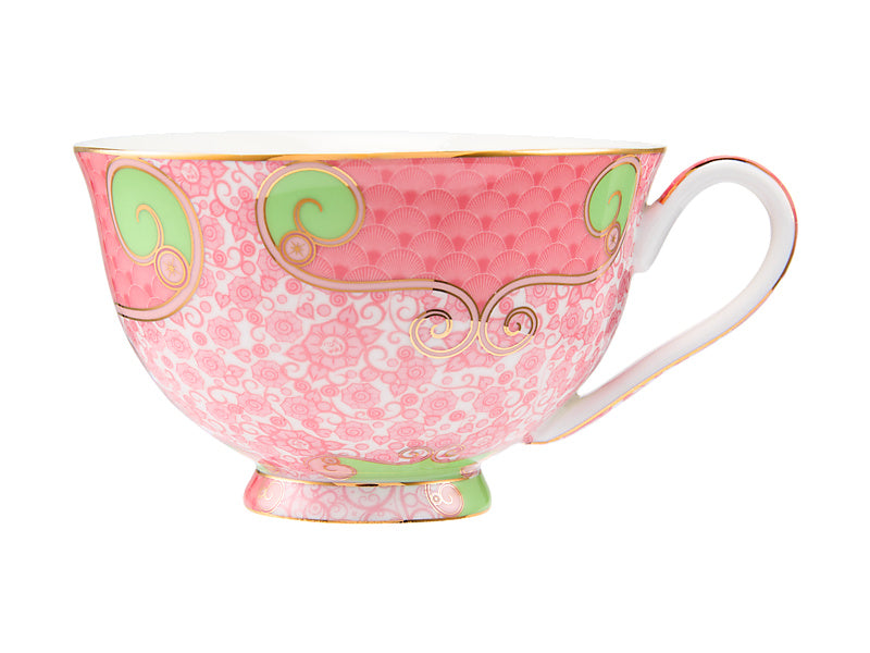 Wicked Pink Goes Good With Green 5pc Tea Set Glinda Gift Boxed